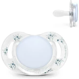 Suavinex Poetry - Sucette en silicone physiologique SX Pro, 0 à 6 mois, bleu clair
