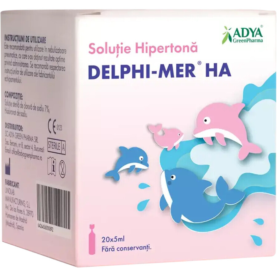 Delphi-Mer HA Sol Hipertona 5ml x 20 - Adya Green Pharma