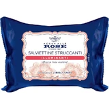 Eau de rose illuminatrice - 20 lingettes démaquillantes pour les peaux ternes