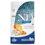 Farmina N&amp;d Ocean Adult Mini : morue, potiron et orange - Aliment complet pour petits chiens adultes, 800 g