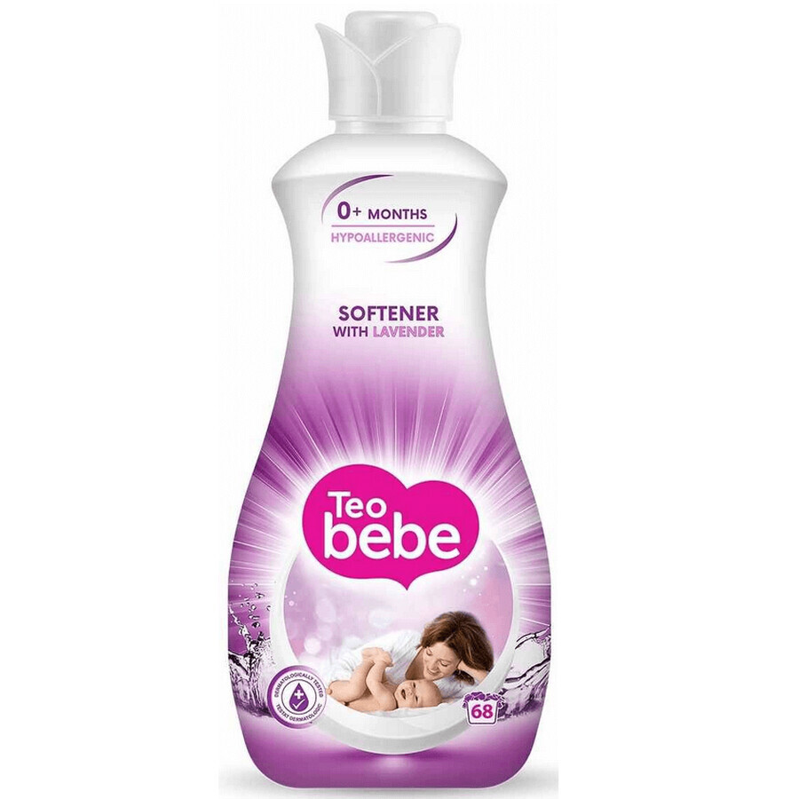 Balsam de rufe Cotton Soft Lavander, 1.7 L, Teo Bebe