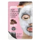 Purederm Deep Purifying Black - Masque en tissu aux bulles de charbon purifiant, 20 g