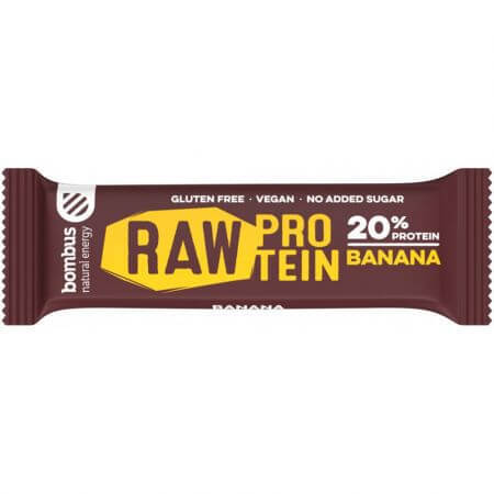 Bananen-Protein-Riegel, 50 g, Bombus