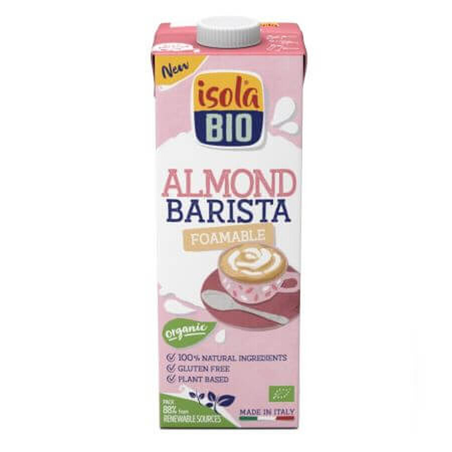 Boisson Barista à l'amande biologique, 1 litre, Isola Bio