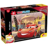 Disney Disney 3 Go-Cars the Movie - puzzel van 35 stukjes, 70 x 50 cm