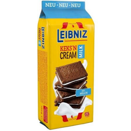 Biscuits au lait Kek'n Cream, 190 g, Leibniz