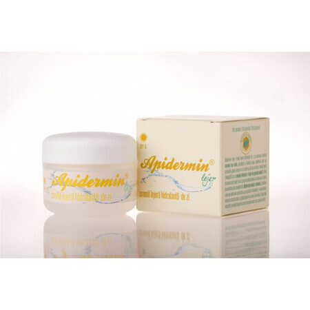 Apidermina crema giorno idratante leggera, 50 ml, Complesso Apicol Veceslav