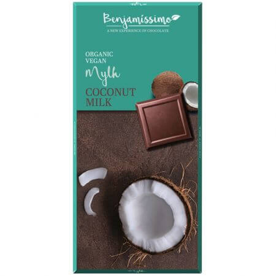 Chocolat bio à la noix de coco, 70 g, Benjamissimo
