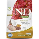 Farmina N&amp;d Quinoa for Adult Cats with Quail, Quinoa, Coconut, and Turmeric - Food for Adult Cats with Food Intolerances, 300 g