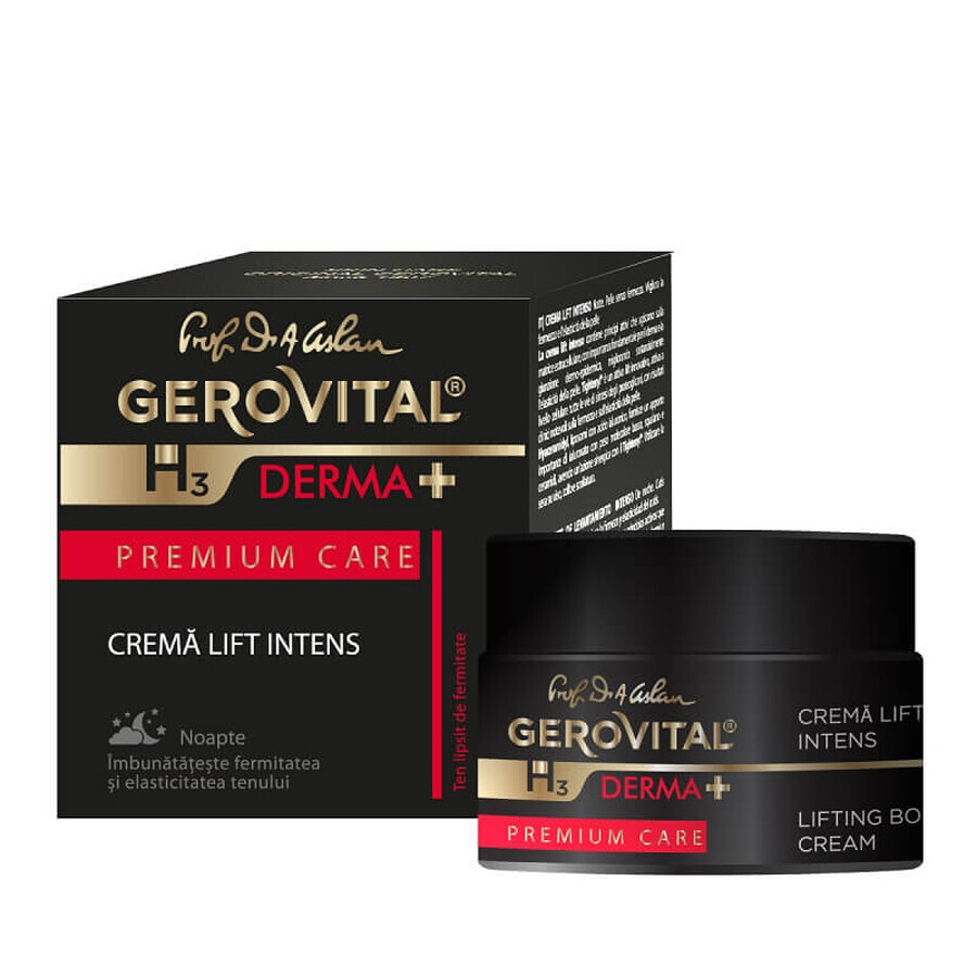 Gerovital H3 Derma+ Premium Care Crème Lift intense, 50 ml, Farmec Évaluations