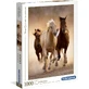 Puzzle Clementoni „Running horses” pentru adulți, de 1000 de piese