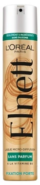 L'Oréal Paris Elnett Lac de păr cu fixare puternică, fără parfum, 300 ml