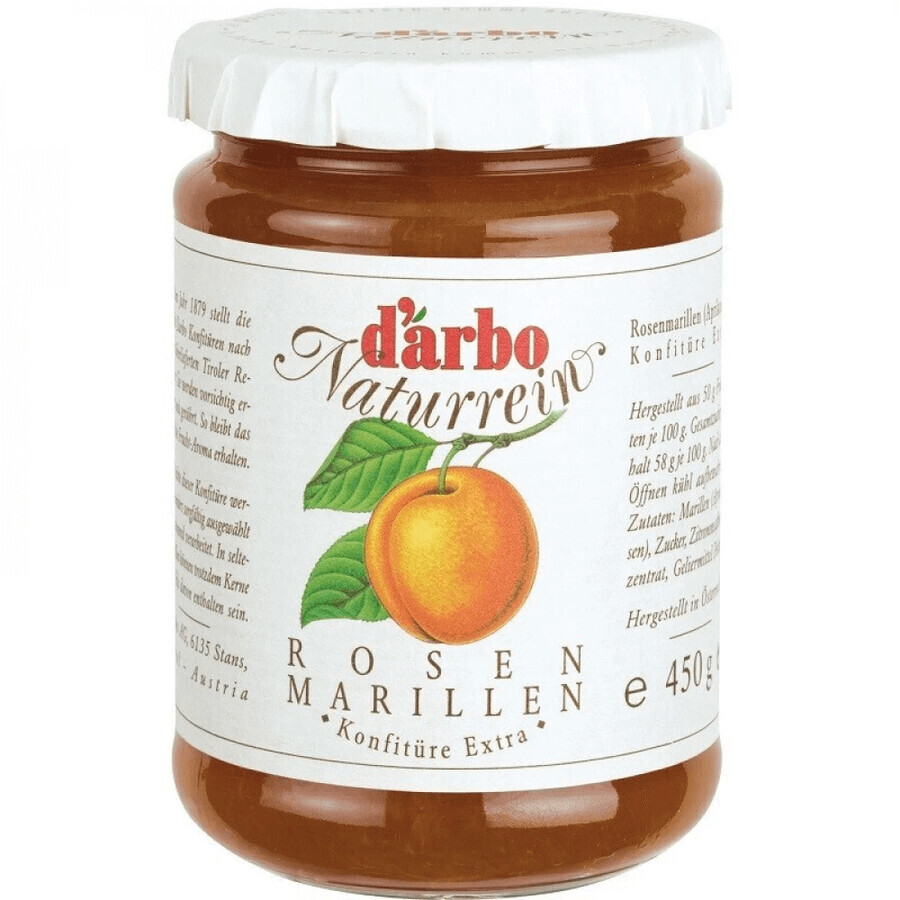 Confiture d'abricots, 450 g, Darbo