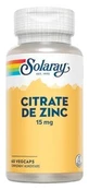 Solaray Zinkcitraat, 60 vegetarische capsules