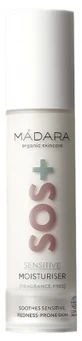 Mádara SOS+ Sensitive Moisturiser Crème Hydratante Bio 50 ml