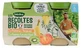 Blédina Les Récoltes Bio: Apples & Pineapples + Apples, Bananas, and Kiwis—For Babies 6 Months and Up—Organic—4 Jars