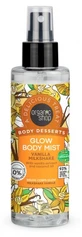 Organic Shop Body Desserts Spray strălucitor pentru corp cu aromă de vanilie 200 ml