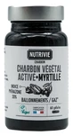 Nutrivie Cărbune vegetal activat + Afine 60 de capsule
