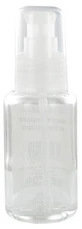 Laboratoire du Haut-Ségala – Flacon de sticlă transparent cu pompă și capac, 50 ml, de tip „DIY”