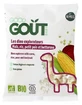 Good Goût Exploratorii Dino – Porumb, orez, mazăre și sfeclă roșie ecologică, 35 g