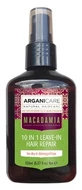 Arganicare Spray reparator 10-în-1 pentru păr uscat și deteriorat cu macadamia