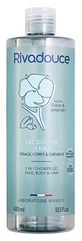 Rivadouce Gel de duș 3 în 1 cu bumbac și migdale 400 ml