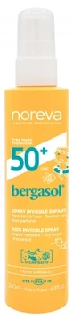 Noreva Bergasol Spray solar invisible para niños SPF 50+ 200 ml