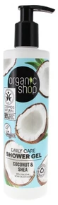 Organic Shop Gel de duș pentru îngrijire zilnică cu nucă de cocos și unt de shea 280 ml