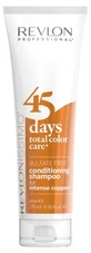 Revlon Professional 45 Days Revlonissimo: champú y acondicionador para cabellos con tonos cobrizos, 275 ml