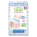 Tadam' Culottes pour Fuites Urinaires Plus Taille L 8 Culottes
