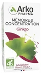 Arkopharma Arkogélules Ginkgo Bio 45 de capsule