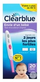 Clearblue Test digital de ovulație, 2 zile, 20 de unități