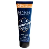Benecos For Men Only Organic 3-in-1 Shower Gel, 250 ml