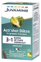 Juvamine Acti'shot Detox cu anghinare 3 în 1, 10 doze