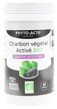 Phyto-Actif Cărbune vegetal activat pentru confort intestinal, organic, 60 de capsule