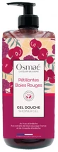 Osmaé Gel de duș cu bule de sărbătoare și fructe roșii 1 L