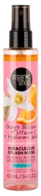 Organic Shop Splash Verfrissend gezichtsmasker met oranjebloesem 100 ml
