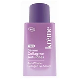 Cremă-ser anti-rid cu colagen, reîncărcabilă, organică, 15 ml