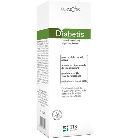 Pflegende und schützende Creme DiabeTis, 100 ml, Tis Farmaceutic