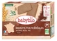 Babybio Organic Multigrain Cocoa Cookies, 12 Months and Up, 6 Packs of 2 Cookies Each