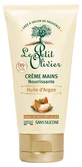 Le Petit Olivier Cremă hrănitoare pentru mâini cu ulei de argan 75 ml