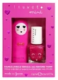 Set Inuwet Mini: Balsam de buze 3,5 g cu aromă de cireșe + Lac de unghii parfumat pe bază de apă 5 ml cu aromă de căpșuni