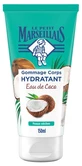 Le Petit Marseillais Exfoliant hidratant pentru corp cu apă de cocos, 150 ml