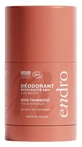Desodorante en barra orgánico de frambuesa y rosa Endro, 48 horas, 50 g