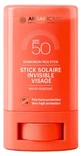 Arganicare Stick solar invizibil pentru față SPF50 15 g