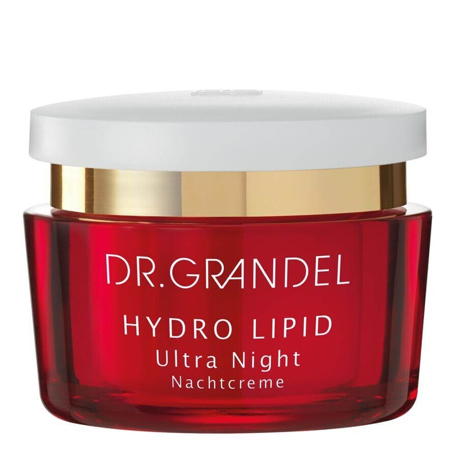 Crema notte nutriente Ultra Night, Hydro Lipid, 50 ml, Dr. Grandel