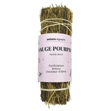 Natura Square paarse salie-smudge-stick