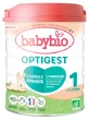 Babybio Optigest 1 – Formulă îngroșată pentru copii de la 0 la 6 luni, ecologică, 800 g