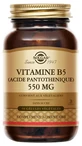 Solgar Vitamina B5 (acid pantotenic) 550 mg, 50 capsule vegetale