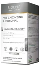 Biocyte: vitamina C, D3 y zinc liposomales, 14 sobres